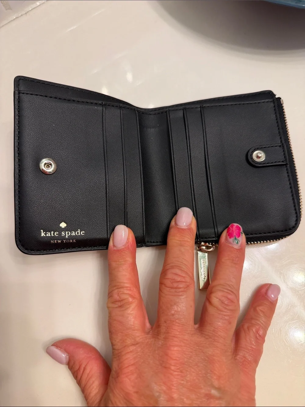 kate spade Schulyer Ditsy Floral Zip Wallet